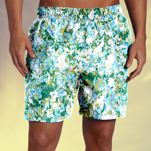 Men's Athletic Shorts Designs/Patterns Design by Gagilend