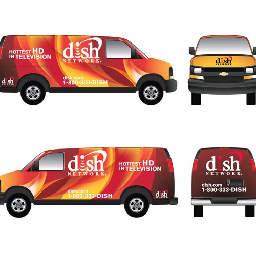 Design V&S 002 ~ REDESIGN THE DISH NETWORK INSTALLATION FLEET por WAWA