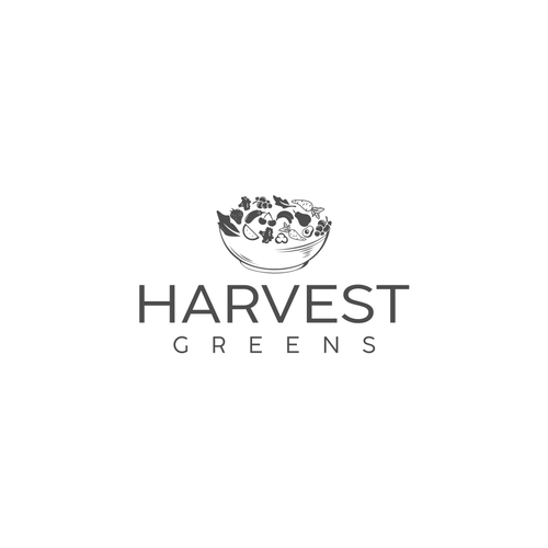 New Fast Casual Greens Based Food Concept Design our Signage, Logo to launch our concept Design by Lienro