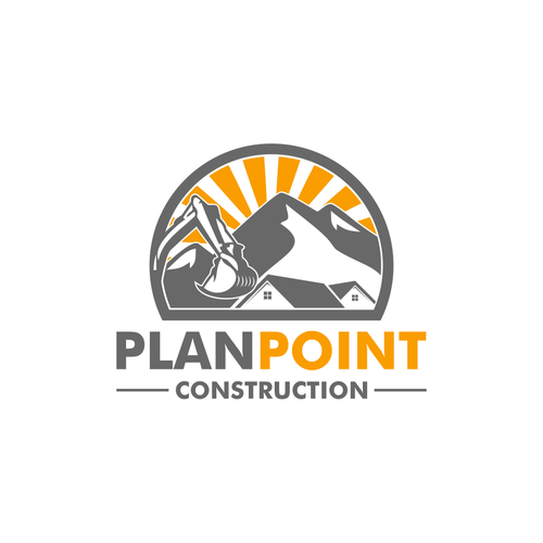 PlanPoint Construction Logo Needs A Remodel Design by sabarsubur