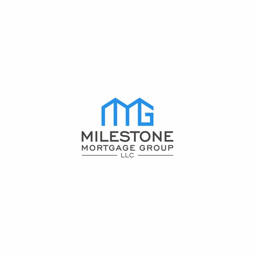 Milestone Mortgage Logo Design by tian haz