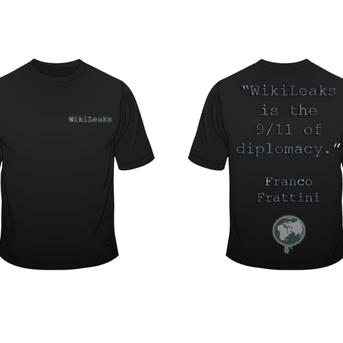 New t-shirt design(s) wanted for WikiLeaks Ontwerp door deav