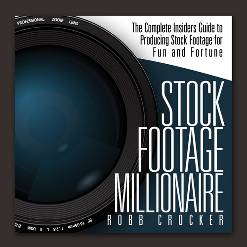 Eye-Popping Book Cover for "Stock Footage Millionaire" Diseño de Adi Bustaman