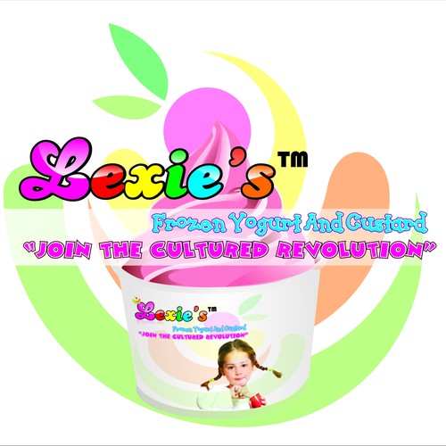 Lexie's™- Self Serve Frozen Yogurt and Custard  Ontwerp door rapnxz