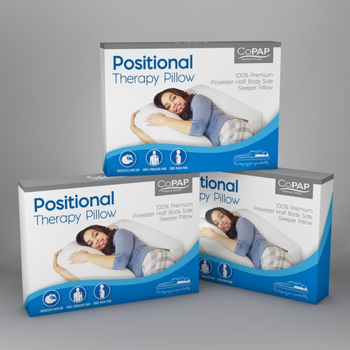 Therapy Pillow Package Needed For Big Box Retailer Product