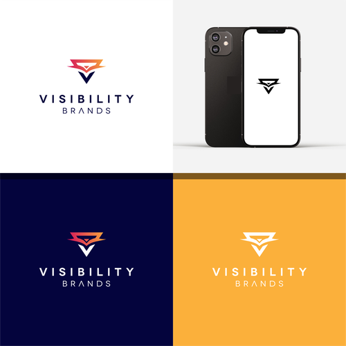 Sleek innovative brand for a marketing company focused on "Visibility" Design by Trust_DESIGN