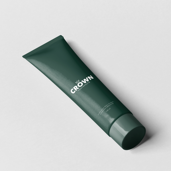 Design realizzato da tofudsgn intitolato "Crown Toothpaste"