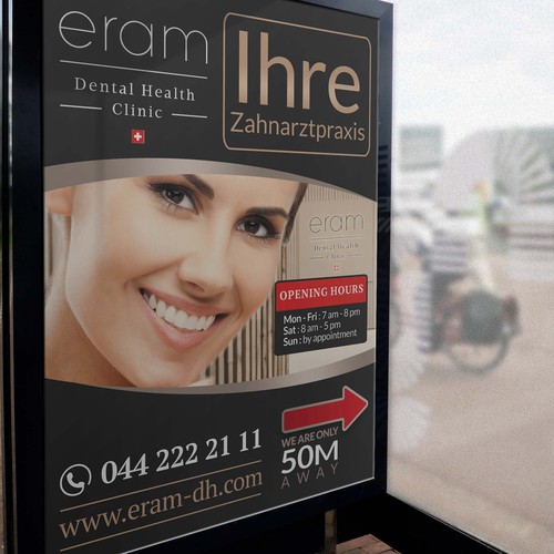 Create a eyecatching poster for a leading dental clinic. Design by dyan saputra