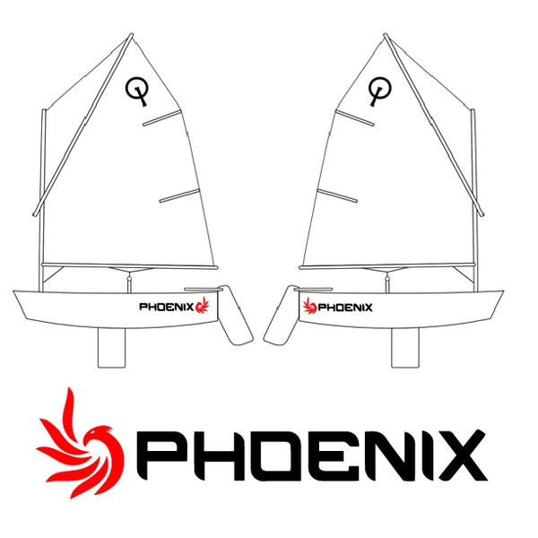 Design by Mondrell titled "Sailboat logo"