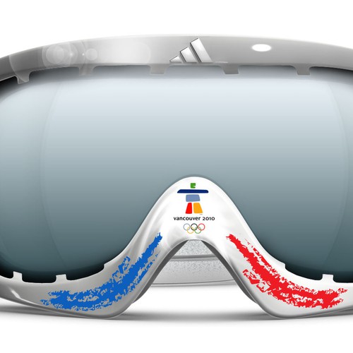Design adidas goggles for Winter Olympics Design by More Sky