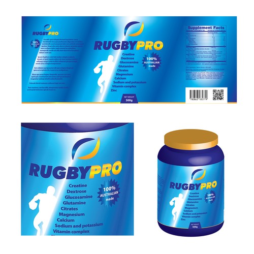 Create the next product packaging for Rugby-Pro Réalisé par doby.creative