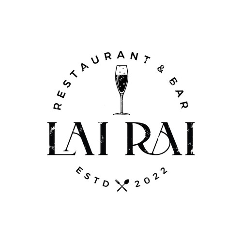 Design an approachable logo for a Vietnamese American fusion restaurant and bar - Lai Rai Design by Ruve