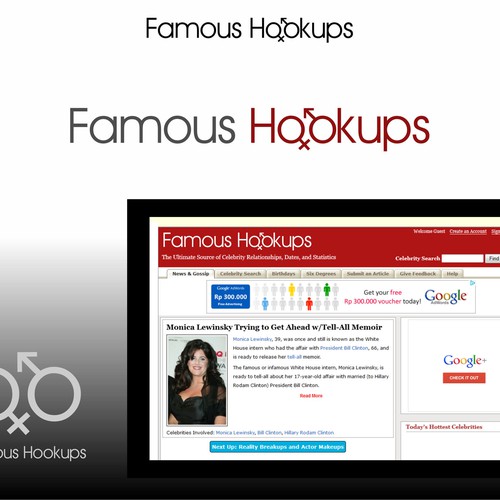 Famous Hookups needs a new logo Réalisé par brint'X