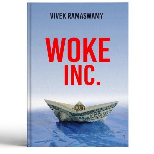 Woke Inc. Book Cover Diseño de Shivaal