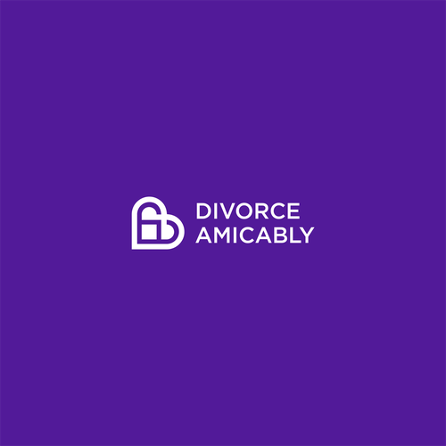 Logo for a new, healthy way for reasonable people to divorce Design by sae_mas