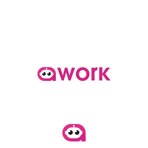 New logo for AI-based productivity software "awork" Diseño de Lumbeard