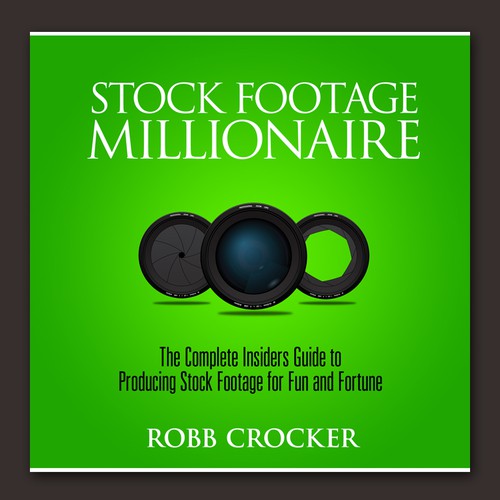 Eye-Popping Book Cover for "Stock Footage Millionaire" Design by Adi Bustaman