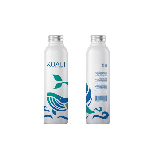 Water bottle design!! Lets be disruptive and elegant Design by Bloom Graphic