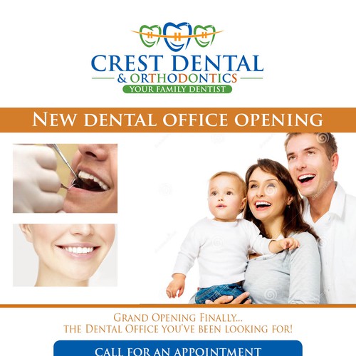 New dental office opening | Postcard, flyer or print contest | 99designs