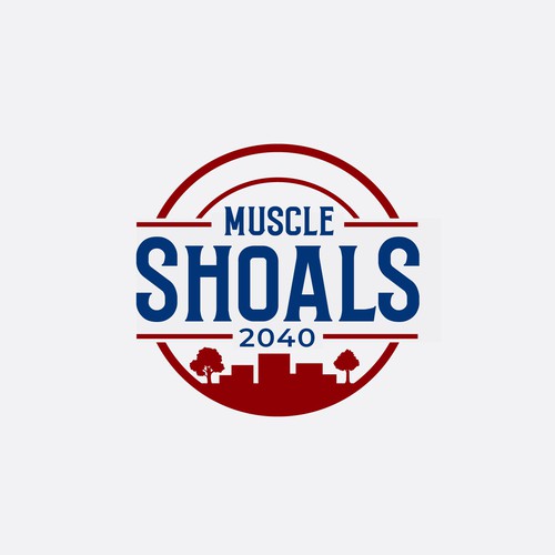 We need a dynamic brand for the City of Muscle Shoals! Design by teknique®