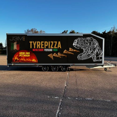 PIZZA trailer - be creative! Design von Windmill Designer™