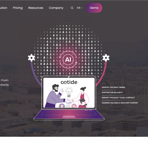 Technology Website Illustration Brilliance Design by HM Anwar