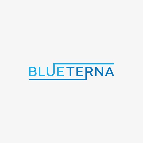 Blueterna Branding contest Design by rouf_art