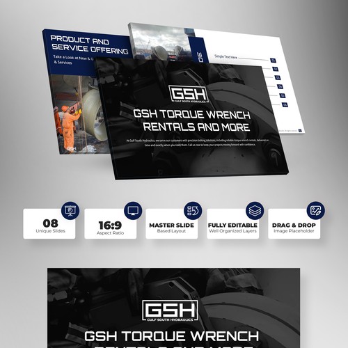 PowerPoint template contest entry by SN Asha