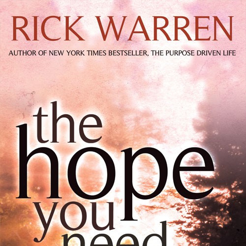 Design Rick Warren's New Book Cover Design von Northwest Graphic