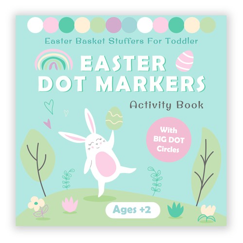 Easter Coloring Activity Book For Kids Design by Kristydesign