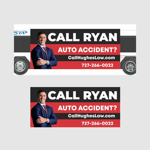 Bus Ad for Lawyer - Need diff styles Design by Thanksidea