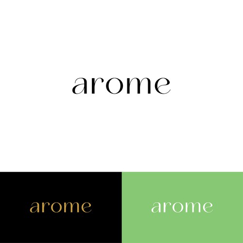Arome - Designer Hand Soap & Lotion Logo Design by Kordelia