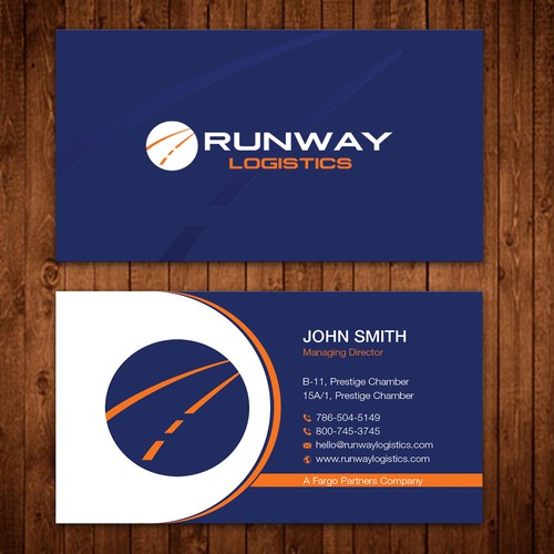Design di Runway Logistics Business Card di ™SF_Design™