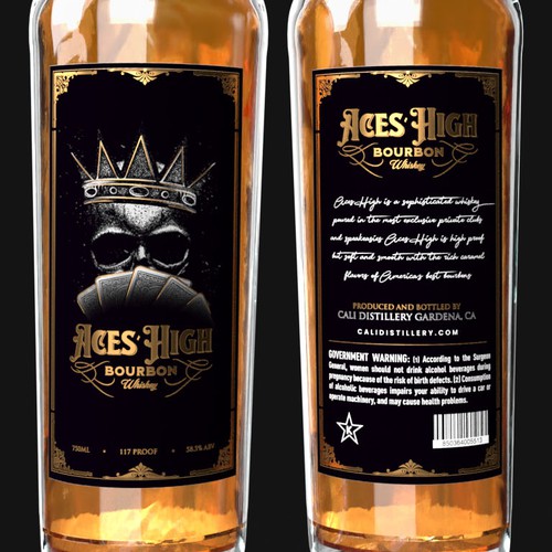 Luxury Whiskey  New Label Design by Davi Giolo ★