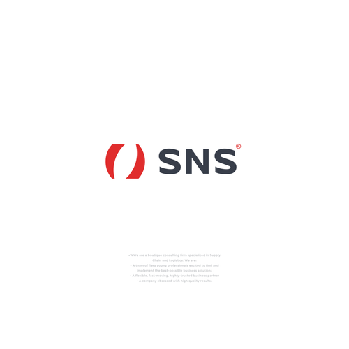 SNS needs an Uplifted New Logo Réalisé par mr.giraffe.design