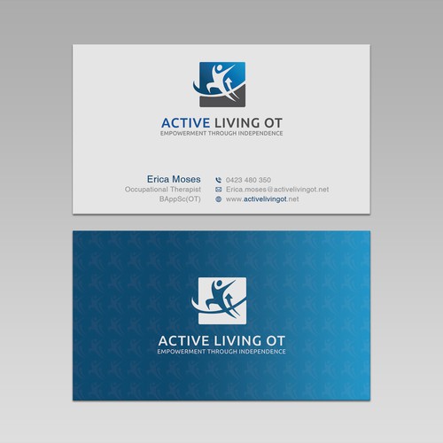 Business cards - occupational therapist Design by Upwork