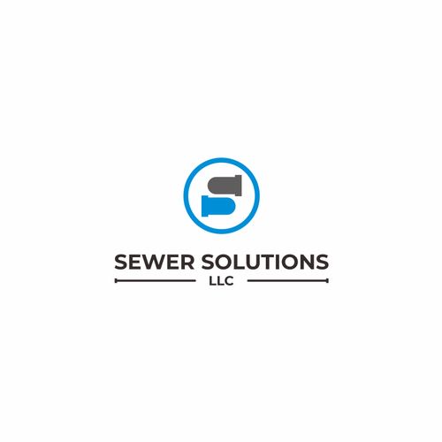 Sewer Contractor Logo Design por Qolbu99