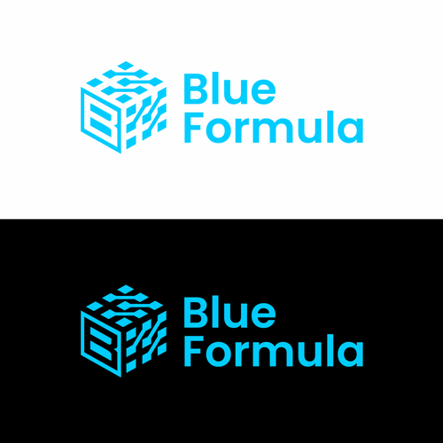 Blue Formula Design by Yassinta Fortunata