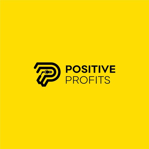 Positive Profits Logo Design by The Last Hero™