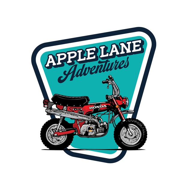 Design by ⭐ the bugz ⭐ titled "Logo Concept for Apple Lane Adventures"