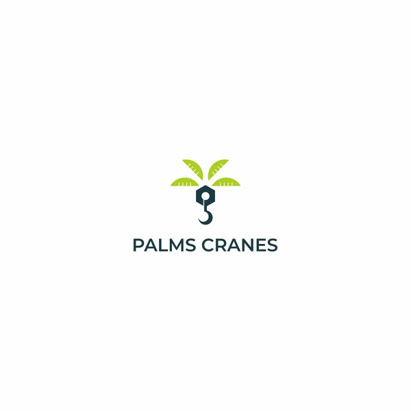 Design by HeyKun! titled "logo concept for Palms Cranes"