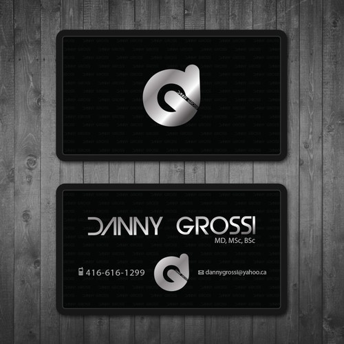 Create a unique "black business card" with an existing logo!!! - similar to a Black Amex Card Design by Tcmenk