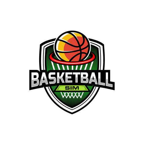 Basketball Simulator Logo Design Design by Mindtrick72