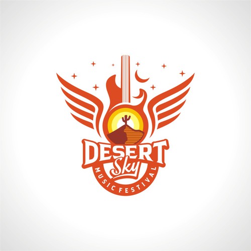 Desert Sky Music Festival Design by MAhi2014