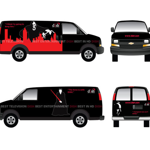 V&S 002 ~ REDESIGN THE DISH NETWORK INSTALLATION FLEET Design by Souxxie