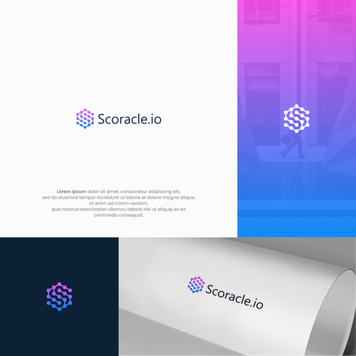 Blockchain tech startup needs logo and identity Design by A L M A H Y R A ™