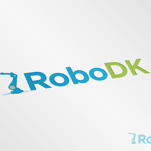 Logo for RoboDK Design by missing.