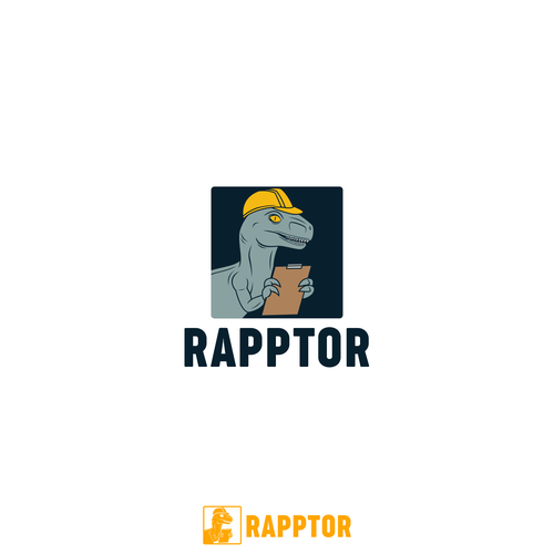 A logo for an app with a Raptor ! Design by 2K Desain