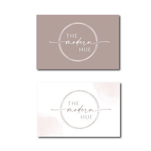 The Modern Hue Logo Design by Ash15