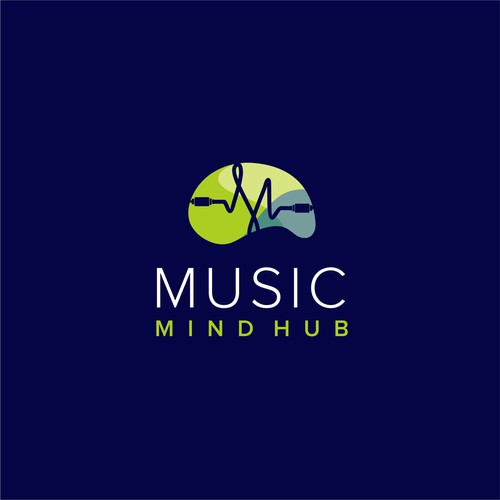 A logo with impact for global membership platform which revolutionises mental health in music Design by X-DNA